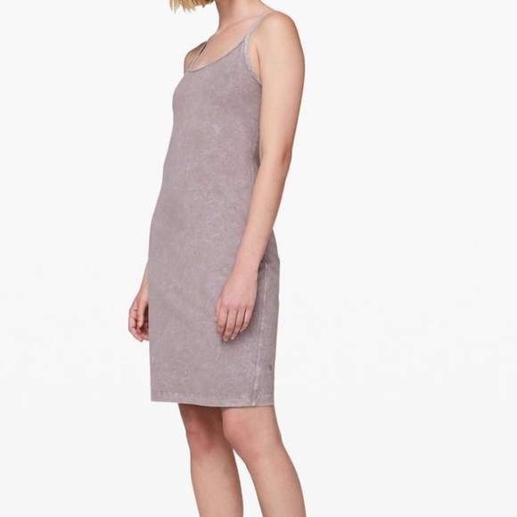 lululemon athletica Dresses & Skirts - Lululemon Inner Glow Dress Washed Half Moon 8